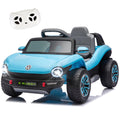 Arnahaishe 12V Electric Ride On Car Toy with Parents Remote Control, LED Headlights and Bluetooth Gift for Kids Aged 3-5