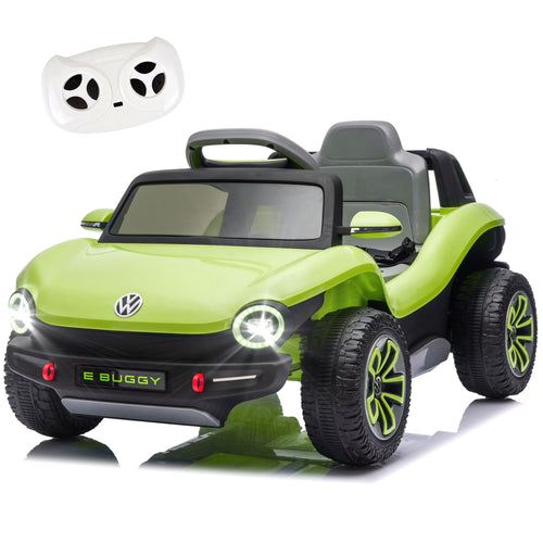 Arnahaishe 12V Electric Ride On Car Toy with Parents Remote Control, LED Headlights and Bluetooth Gift for Kids Aged 3-5