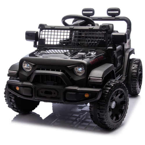 Arnahaishe 24V Electric Jeep Kids Ride On Car w/Parents Remote Control, 4-Wheel Suspension, 2WD, Power Display, Bluetooth MP3, LED Headlights for Ages 2-5